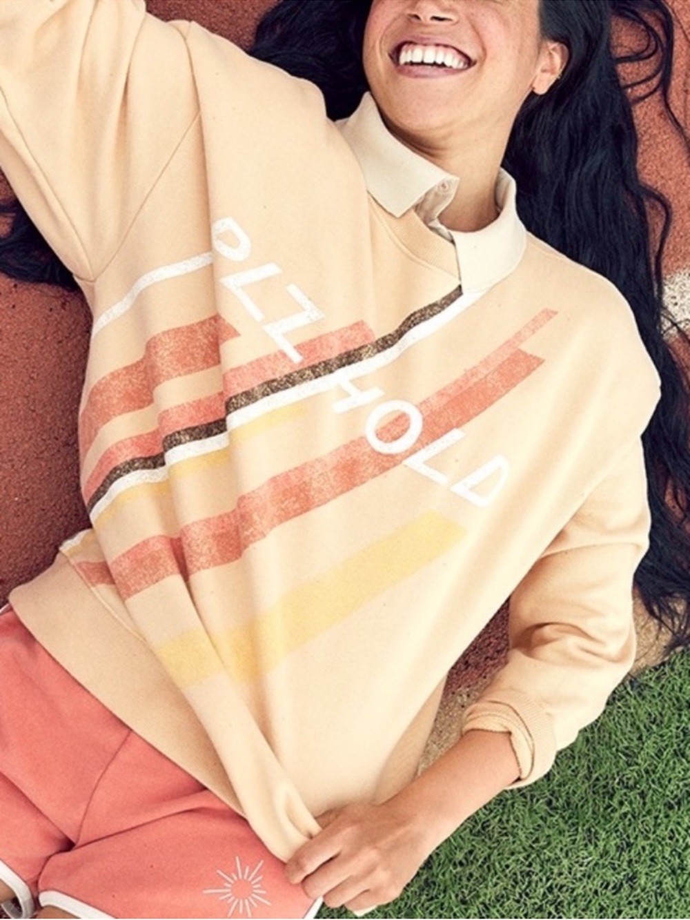 Aerie Offline plz hold Crewneck Size large